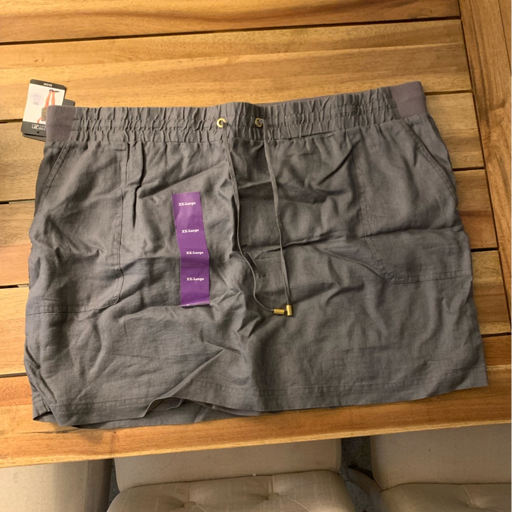 Gray Skort